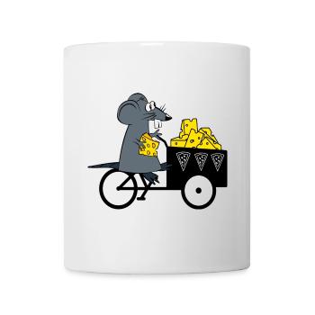 Mouse Cheese Supplier - Mug - white - Front