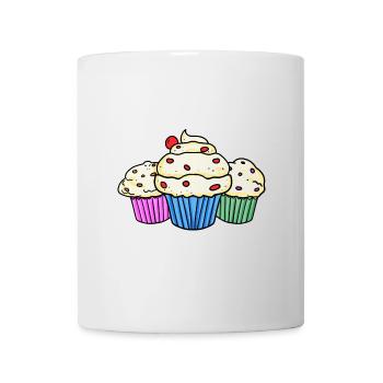 Muffin - Mug blanc - blanc - Devant