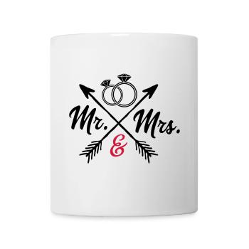 Mr. And Mrs. - Tasse - Weiß - Vorne