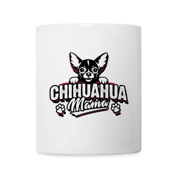 Chihuahua Mom - Chihuahua Mama - Hundeliebe - Tasse - Weiß - Vorne