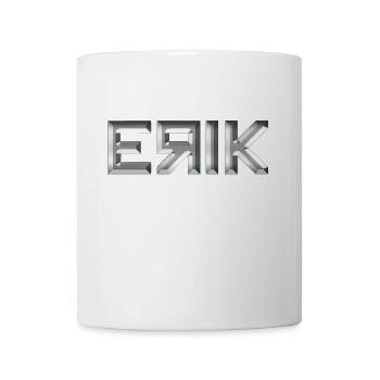 Erik name - Mug - white - Front
