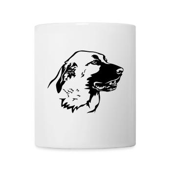 Kangal Kopf - Tasse - Weiß - Vorne