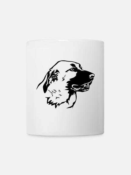Kangal Kopf - Tasse - Weiß