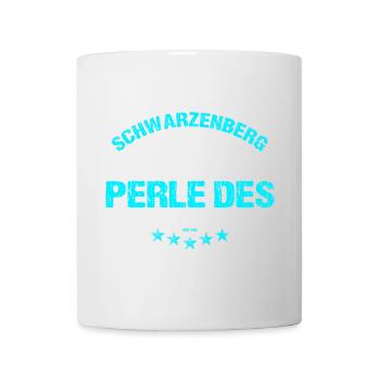 Perle des Erzgebirges - Tasse - Weiß - Vorne