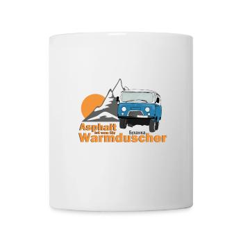UAZ - Asphalt is something for hot showerers - Mug - white - Front