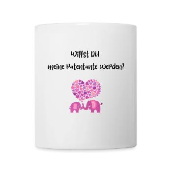 Patentante - Tasse - Weiß - Vorne