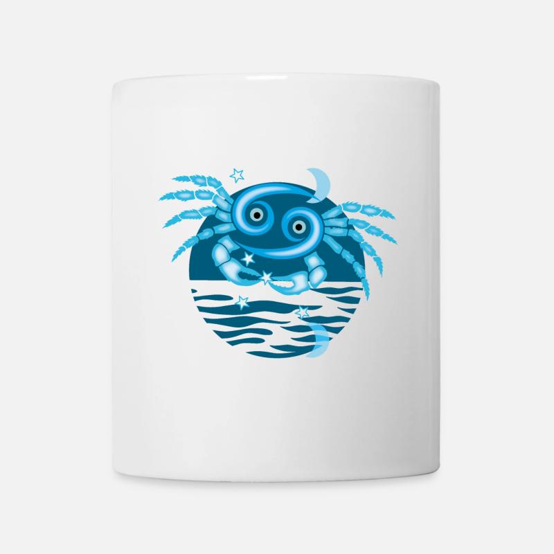 Signe du Zodiaque du Cancer - Mug blanc - blanc