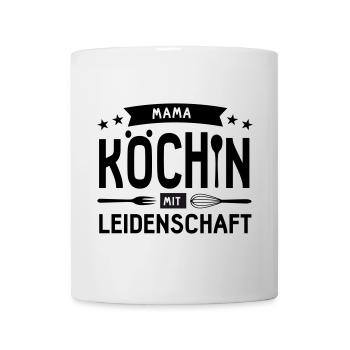 köchin mama kochen küche beste mutter mom lecker  - Tasse - Weiß - Vorne