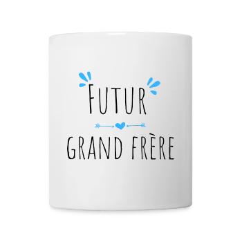 Futur grand frère cadeau - Mug blanc - blanc - Devant
