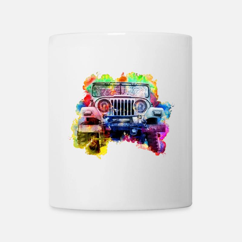 Jeep - Mug blanc - blanc