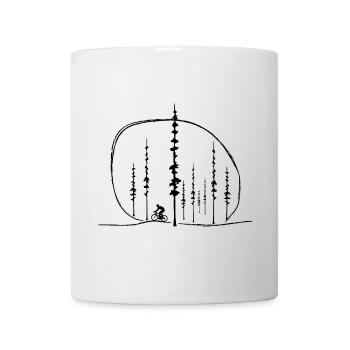 Bike Fans Bergen Tour Nature Sport Gift Idea - Mug - white - Front