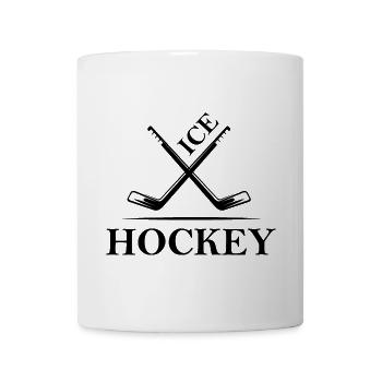 ihockey Eishockey Symbol Logo icon Fans Freunde - Mug - white - Front