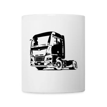 Camion allemand - Mug blanc - blanc - Devant