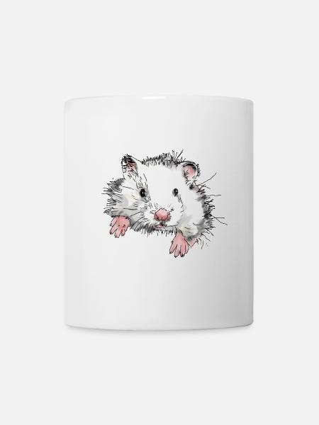 Hamster - Mug blanc - blanc