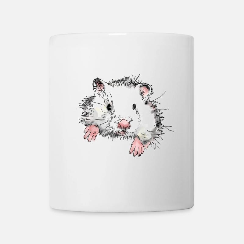 Hamster - Mug blanc - blanc