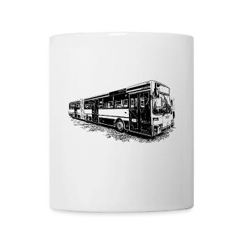 ' O 405 G Bus Bus de service régulier - Mug blanc - blanc - Devant