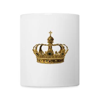 Krone - Tasse - Weiß - Vorne