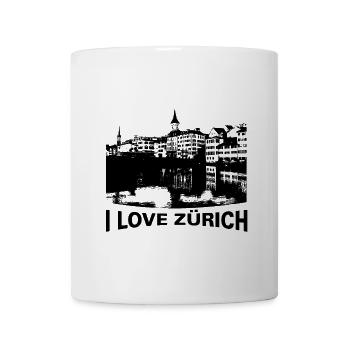 I love Zurich | i like zurich - Mug - white - Front
