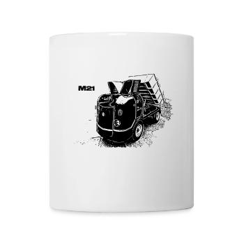 Multivoiture M21 - Mug blanc - blanc - Devant