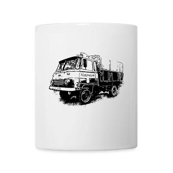 Plateau Robur LO LD IFA Pompiers - Mug blanc - blanc - Devant