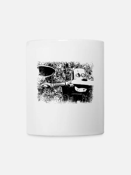 Simson Schwalbe - KR51 - Tasse - Weiß