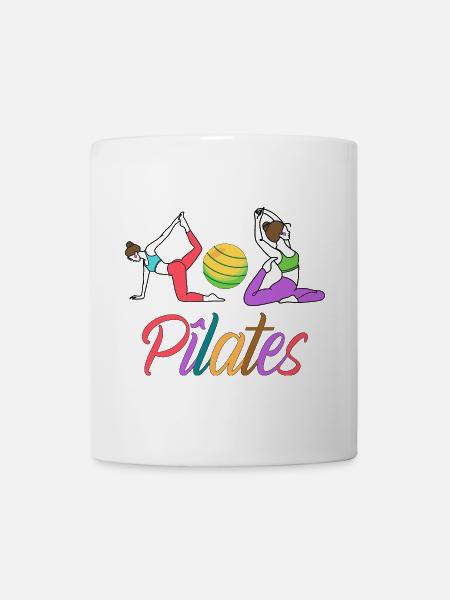 PILATES - Mug blanc - blanc
