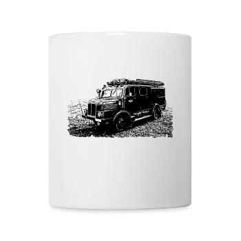 Brigade de pompiers IFA H3A - Mug blanc - blanc - Devant