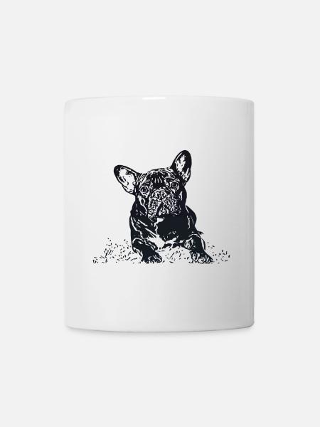Bouledogue Français - Mug blanc - blanc