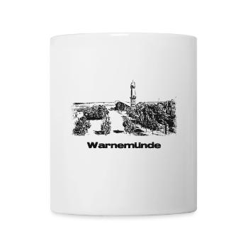 Rostock Warnemünde - Mug blanc - blanc - Devant