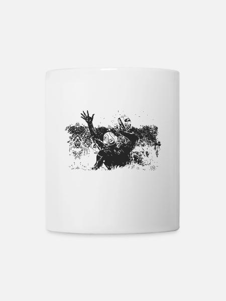 Wasserball Sturm - Tasse - Weiß