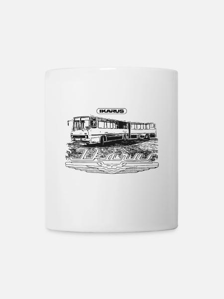 Ikarus - articulated bus - Mug - white