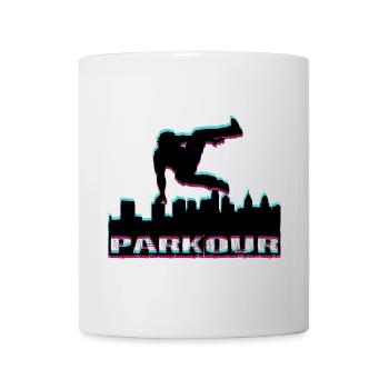 Parkour - Mug blanc - blanc - Devant