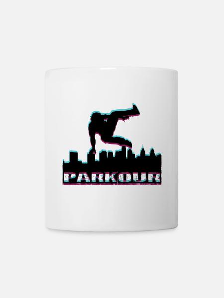 Parkour - Mug - white