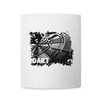 Jeu de fléchettes - Fléchettes - Fléchettes - Mug blanc - blanc - Devant