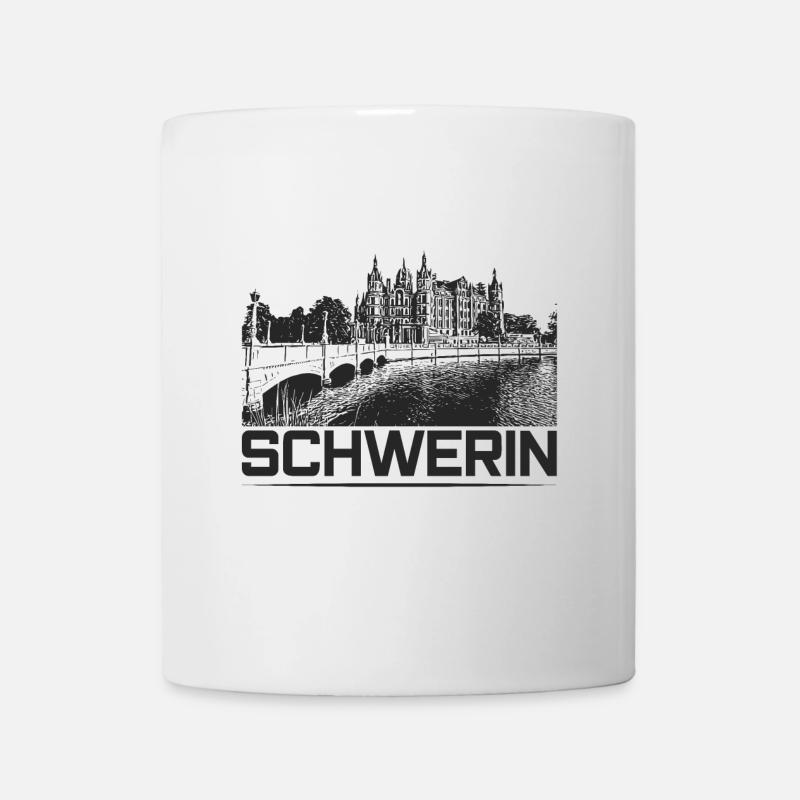 Schwerin - Schweriner Schloss - Tasse - Weiß