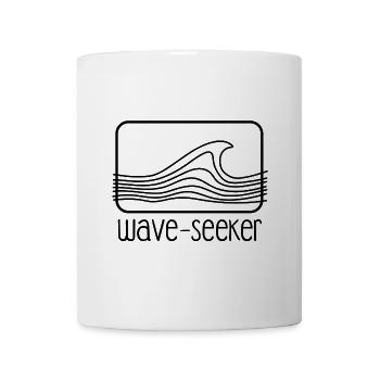 Mode de surf élégante - Mug blanc - blanc - Devant