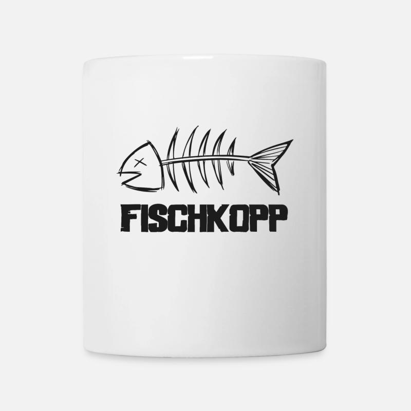 Fischkopp - Tasse - Weiß