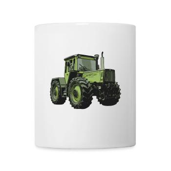 MB trac 1800 intercooler Traktor - Tasse - Weiß - Vorne