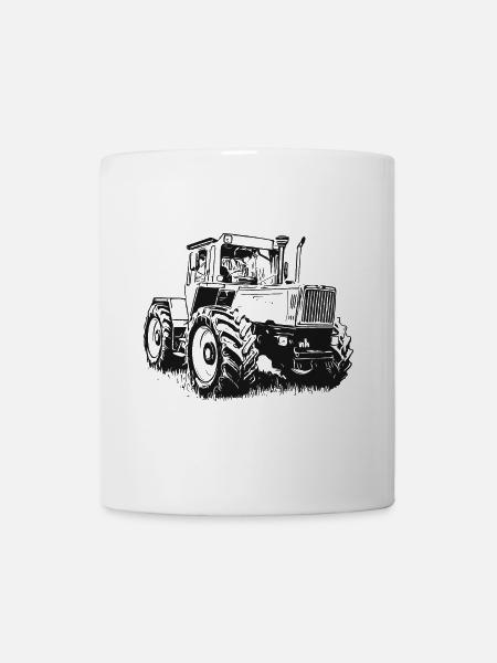 MB trac 1600 turbo | Traktor - Tasse - Weiß