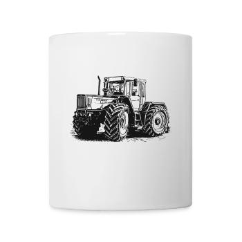 MB trac 1400 turbo | Traktor - Tasse - Weiß - Vorne