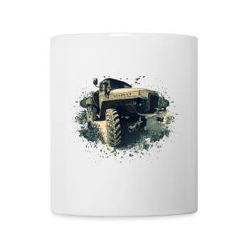 Oural 375 | | rda | de la NVA CAMION - Mug blanc - blanc - Devant