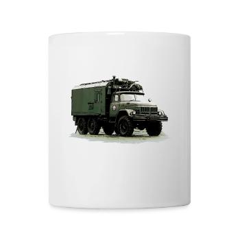 ZIL 131 KO - Tasse - Weiß - Vorne