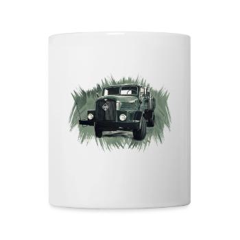 Camion à plateau IFA H6 - Mug blanc - blanc - Devant