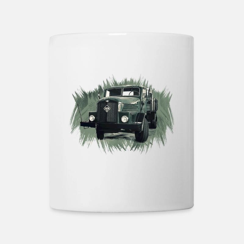 Pritschenwagen IFA H6 - Tasse - Weiß
