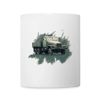 Camion à plateau IFA G 5 - Mug blanc - blanc - Devant