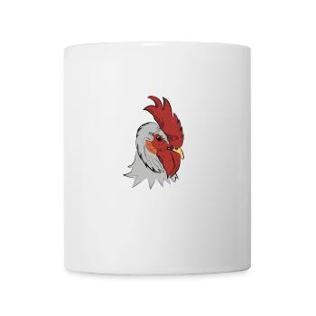 I will hendl this - lustiger Hahn, Spruch Hühner - Tasse - Weiß - Vorne