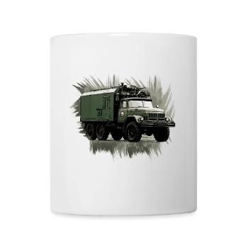 ZIL 131 KO - Tasse - Weiß - Vorne