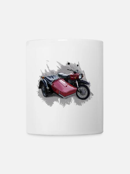 Simson Schwalbe Duo - Tasse - Weiß