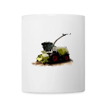 Claas Jaguar 930 Combine Harvester - Mug - white - Front