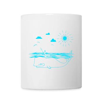 Paddeln - Tasse - Weiß - Vorne